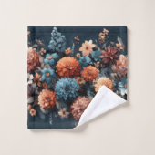 Boerderij modern vrouwelijk bad handdoek (Wasdoekje)