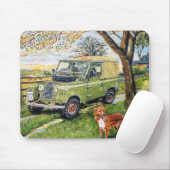 "Boerderij" Mousepad Muismat (Met muis)