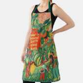 Boerderij naar School Maand All-Over Print Schort (Insitu)