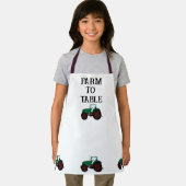 Boerderij-naar-tabelafdrukSchort, klein Schort (Insitu)