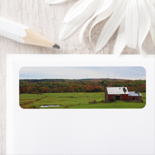 Boerderij najaar etiket (Insitu)