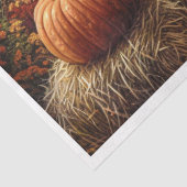 Boerderij najaar tissuepapier (Detail)