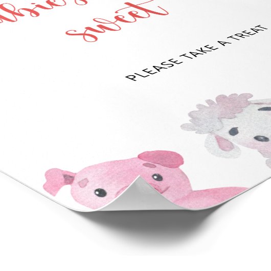 Boerderij - Neem een snoepje Poster (Hoek)