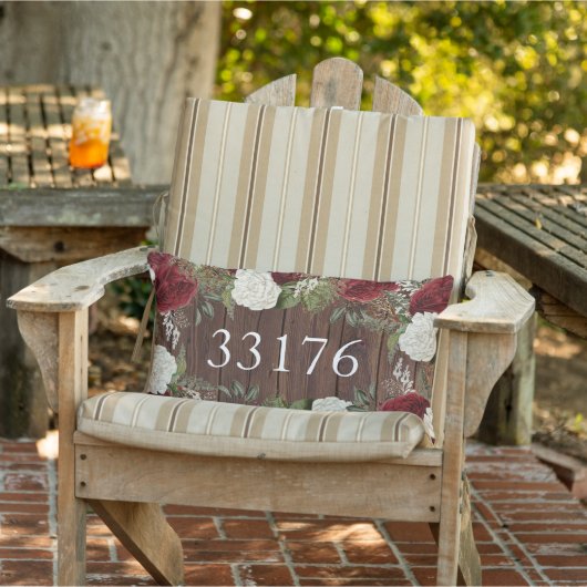 Boerderij Net Getrouwd Rozen Postcode Buiten Buitenkussen (Stoel)