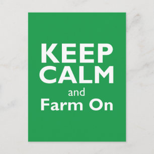 Boerderij op briefkaart