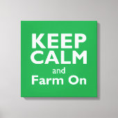 Boerderij op canvas afdruk (Voorkant)