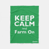 Boerderij op fleece deken (Voorkant)