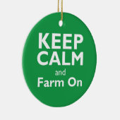 Boerderij op keramisch ornament (Rechts)