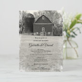 Boerderij op landelijk Barn Kaart (Staand voorkant)