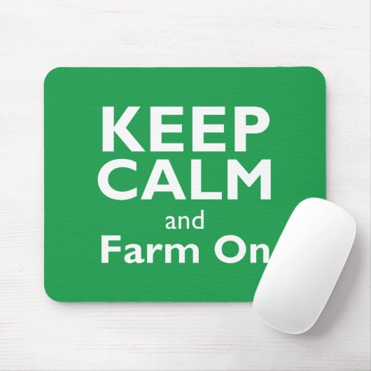 Boerderij op muismat (Met muis)