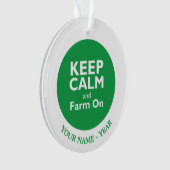 Boerderij op ornament (voorkant)