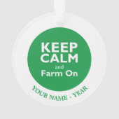 Boerderij op ornament (achterkant)