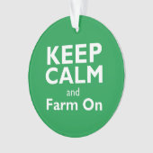 Boerderij op ornament (voorkant)