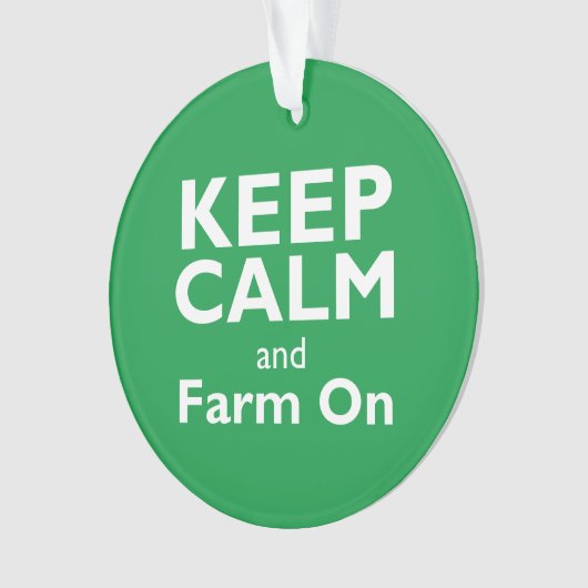 Boerderij op ornament (voorkant)