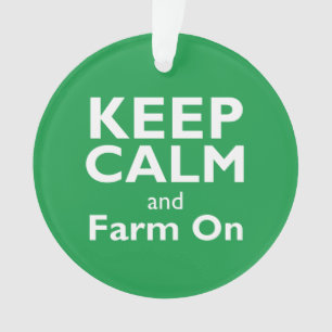 Boerderij op ornament