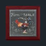 Boerderij op tabelkaart cadeaudoosje<br><div class="desc">Boerderij op tabelrooster. Artiest: Redstreake. Afbeelding-ID: 152148D.</div>