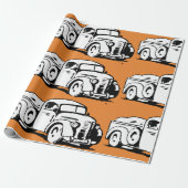 Boerderij ophaalpapier cadeaupapier (Uitgerold)