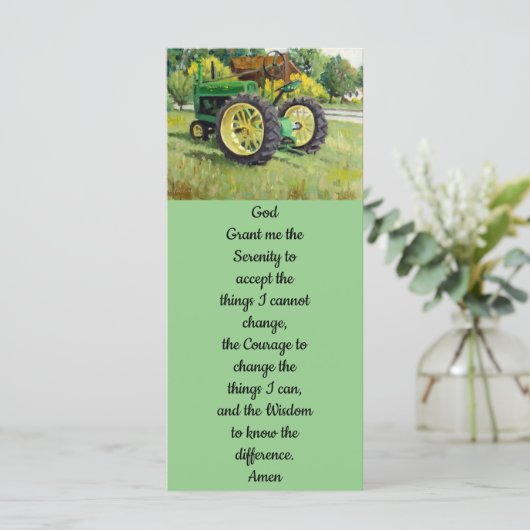  Boerderij oude trekker Kaart (Staand voorkant)