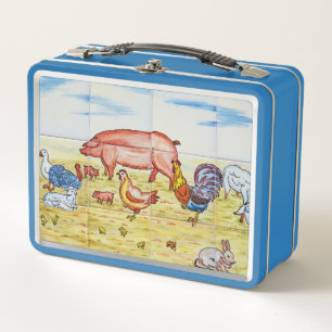 boerderij ouderwets varkenseendenlam