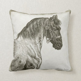 boerderij paard gooit kussen in neutronen.