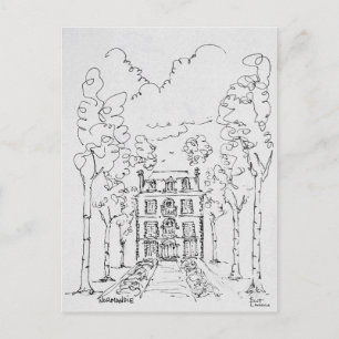 Boerderij Paardenfokkerij Normandië, Frankrijk Briefkaart