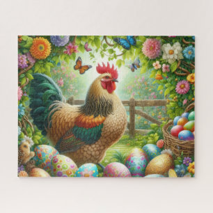 Boerderij Paashaan Legpuzzel