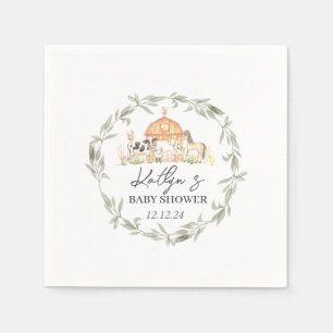 Boerderij Papieren luiers, servetten voor landbouw