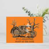 BOERDERIJ PARTIJ Boerderij Tractor Ghosts JACK O L Kaart (Staand voorkant)