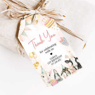 Boerderij Partij Dieren Verjaardagsfeest Favoriet  Cadeaulabel