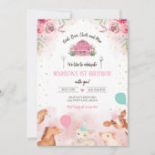 Boerderij Party Animals Kaart (Voorkant)