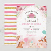 Boerderij Party Animals Kaart (Voorkant / Achterkant)