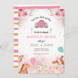 Boerderij Party Animals Kaart