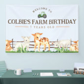 Boerderij Party Banner - Huisdieren Zoo Boerderij (Beurs)