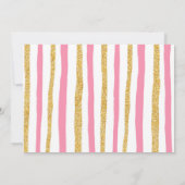 Boerderij Party Dieren Roze Tractor Foto Kaart (Achterkant)