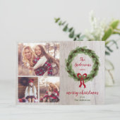 Boerderij Pijnenkrans 3 Foto | Kerstbrief Feestdagenkaart (Staand voorkant)