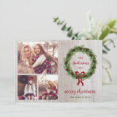 Boerderij Pijnenkrans 3 Foto | Kerstbrief Feestdagenkaart (Staand voorkant)