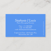 Boerderij plant leverancier visitekaartje (Achterkant)