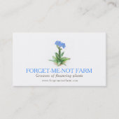 Boerderij plant leverancier visitekaartje (Voorkant)