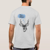 Boerderij Poltroonish Sheeple T-shirt (Achterkant)