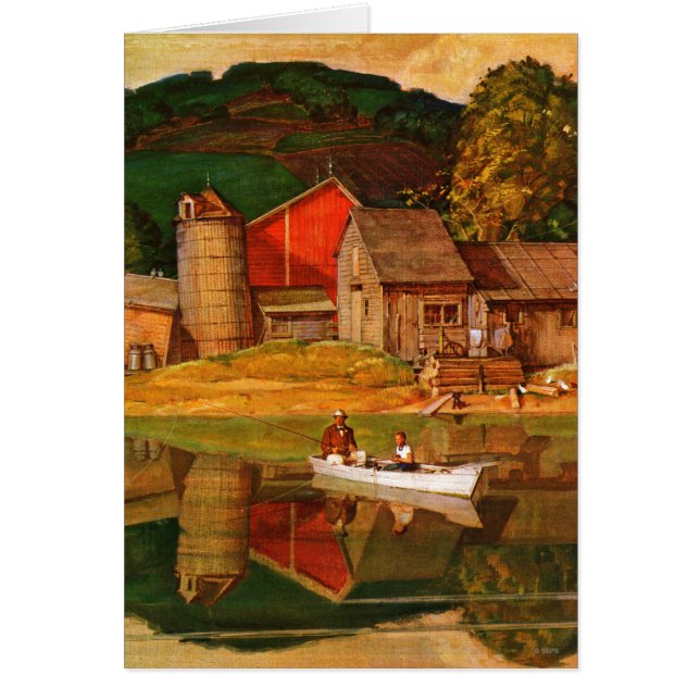 Boerderij Pond Landschap Mead Schaeffer (Voorkant)