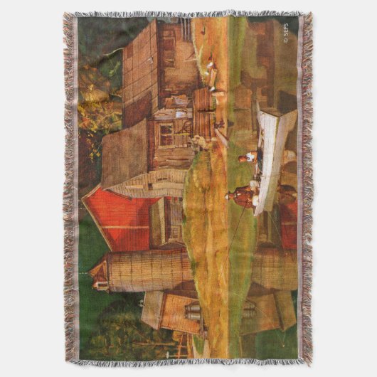 Boerderij Pond Landschap Mead Schaeffer Deken (Voorkant Verticaal)