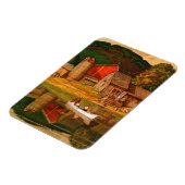 Boerderij Pond Landschap Mead Schaeffer Magneet (Linkerzijde)