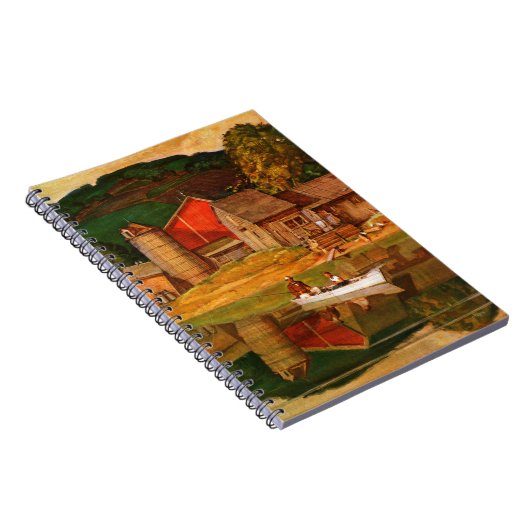 Boerderij Pond Landschap Mead Schaeffer Notitieboek (Rechterzijde)