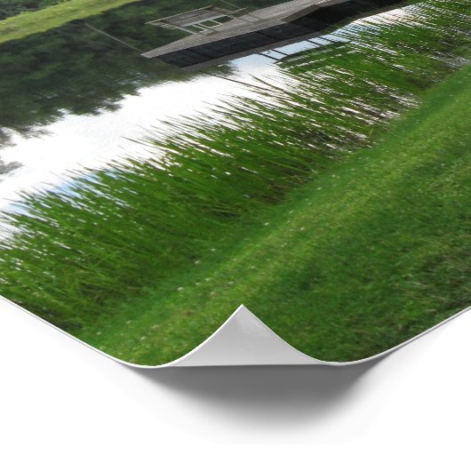 Boerderij Pond Poster (Hoek)