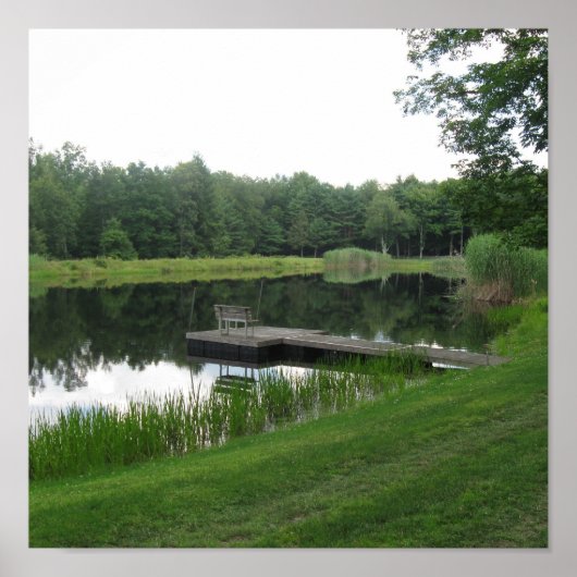 Boerderij Pond Poster (Voorkant)