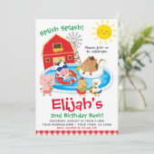 Boerderij, Poolfeest Kaart (Staand voorkant)