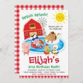 Boerderij, Poolfeest Kaart (Voorkant / Achterkant)