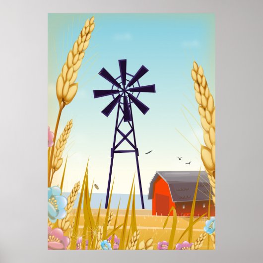 Boerderij Poster (Voorkant)