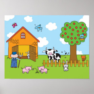 Boerderij - Poster