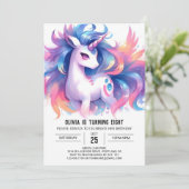 Boerderij Printable Horse Birthday Kaart (Staand voorkant)